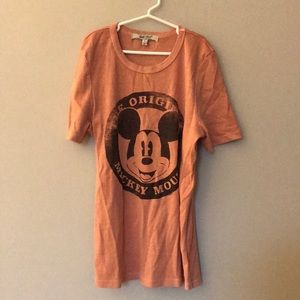 Woman’s Junk Food Mickey Mouse Tee New